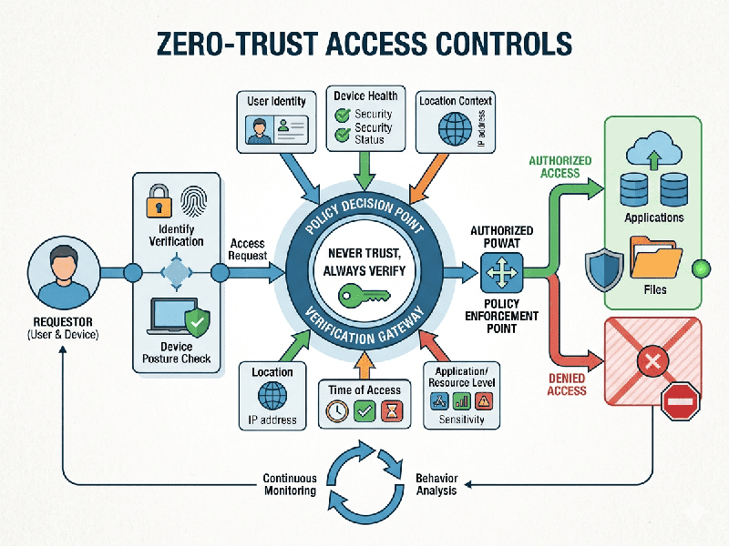 Zero-Trust Access Controls
