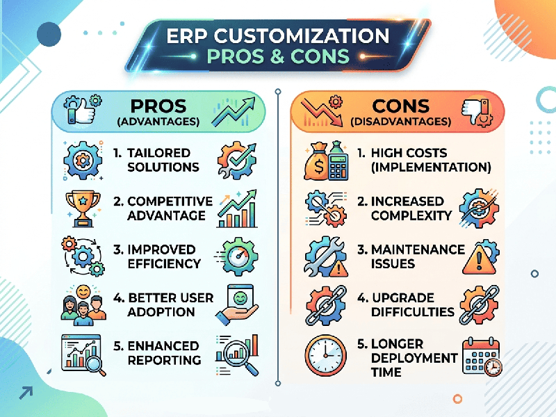 ERP Customization Pros & Cons