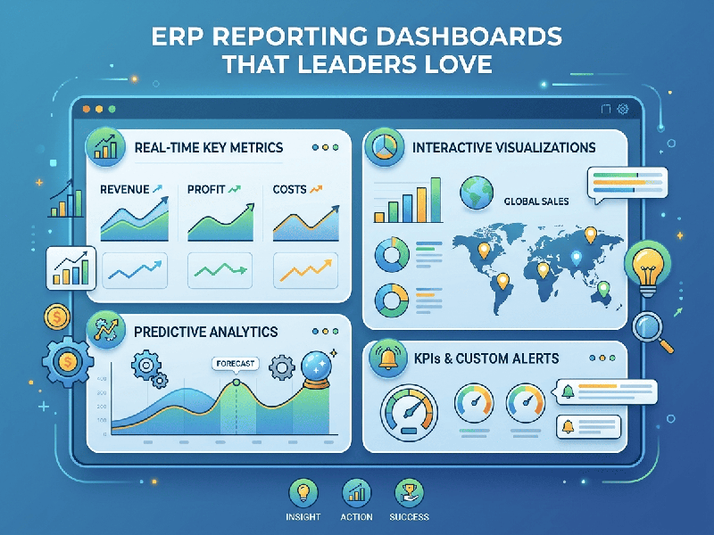 ERP Reporting Dashboards That Leaders Love