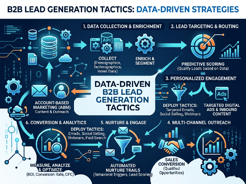 Data-Driven B2B Lead Generation Tactics