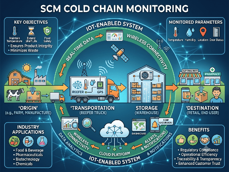 SCM Cold Chain Monitoring