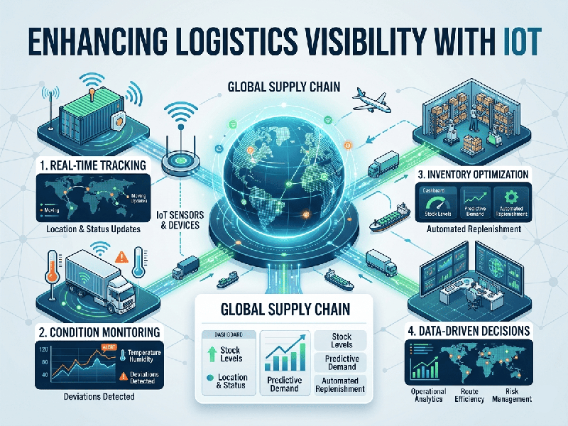 Enhancing Logistics Visibility with IoT