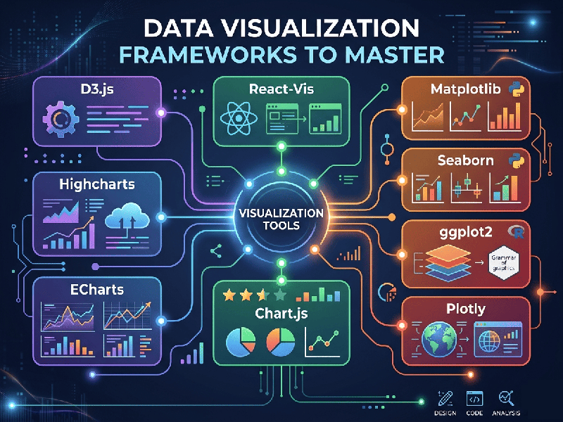 Data Visualization Frameworks to Master