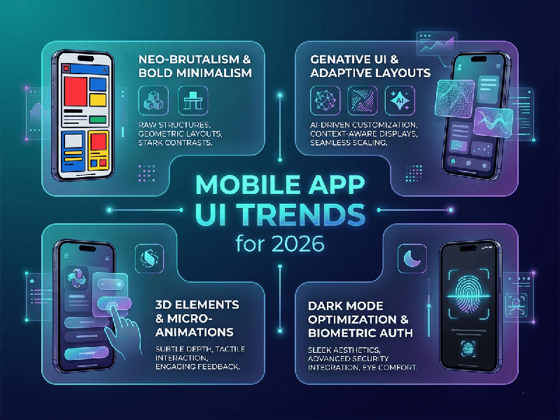 Mobile App UI Trends for 2026