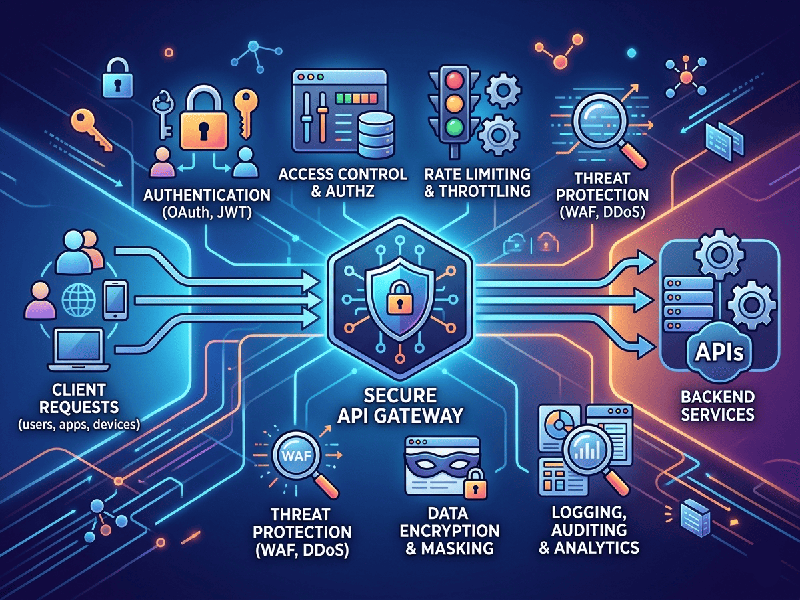 Secure API Gateway Architecture