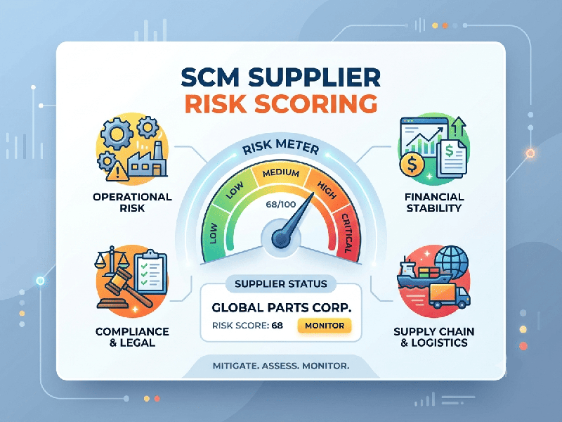 SCM Supplier Risk Scoring