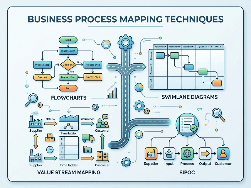 Business Process Mapping Techniques