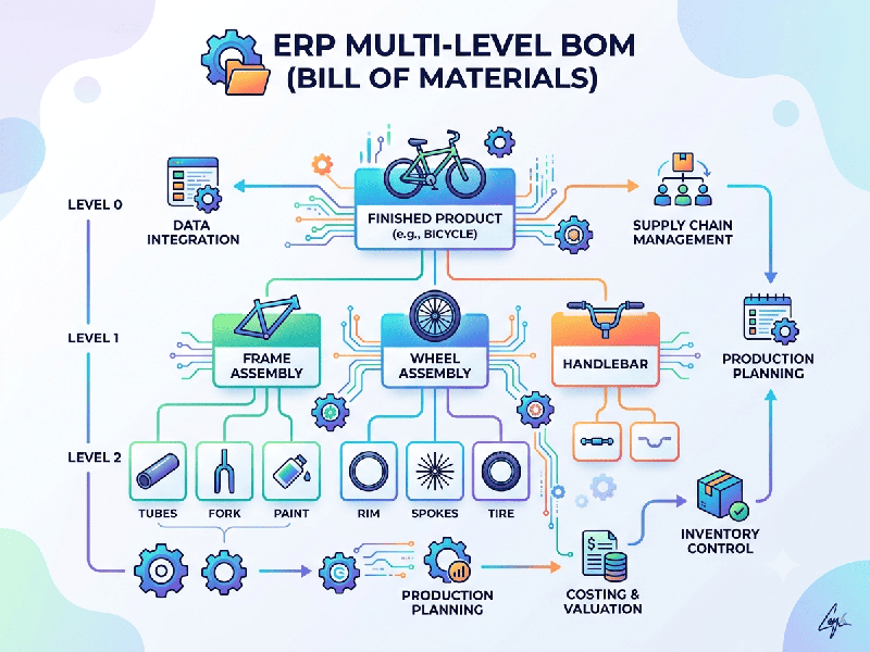 ERP Multi-Level BOM (Bill of Materials)