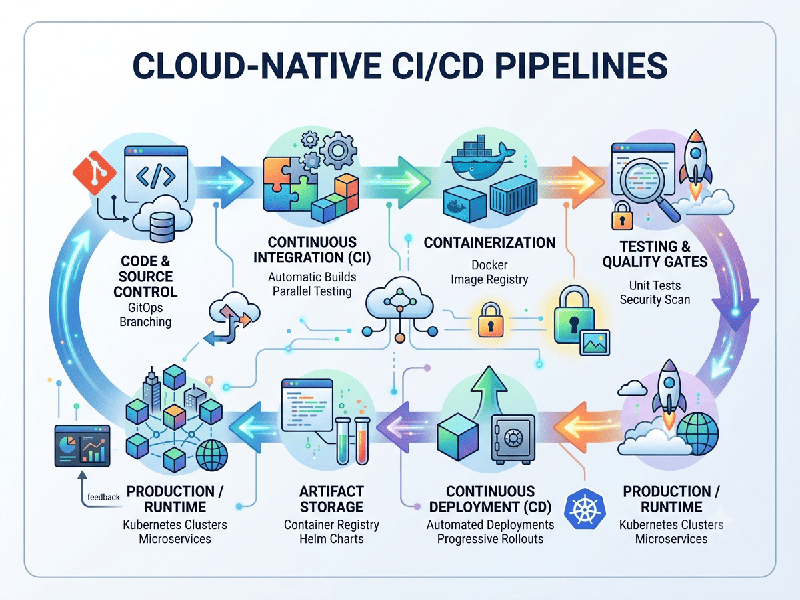 Cloud-native CI/CD Pipelines