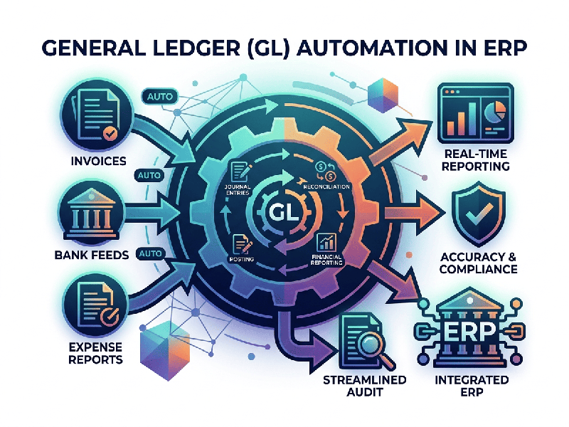 GL (General Ledger) Automation in ERP