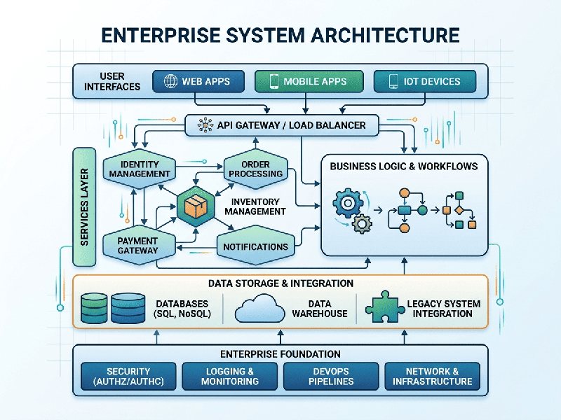 Design System Architecture for Enterprises