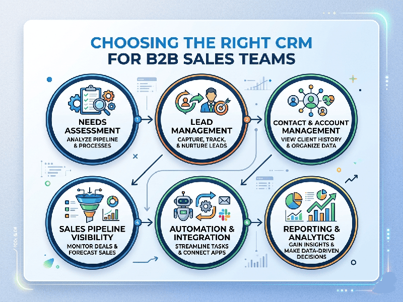 Choosing the Right CRM for B2B Sales Teams