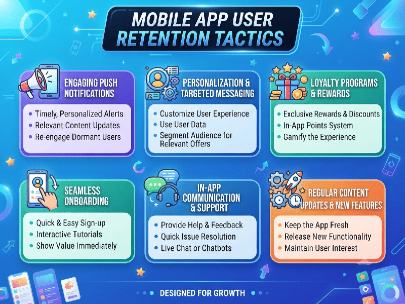 Mobile App User Retention Tactics