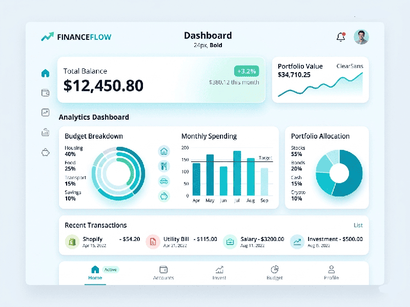 UI/UX for Financial Applications