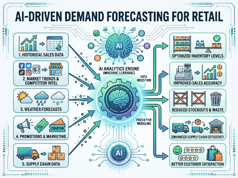 AI-Driven Demand Forecasting for Retail