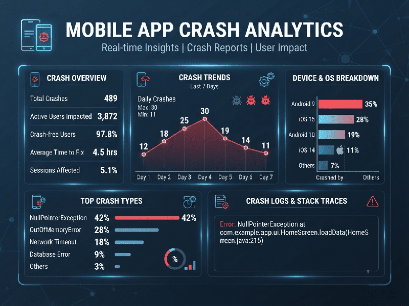 Mobile App Crash Analytics