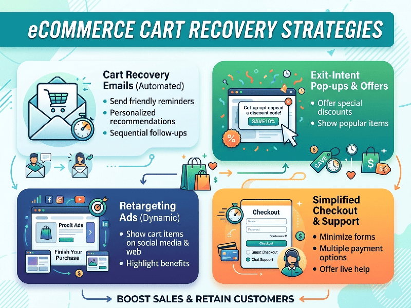 eCommerce Cart Recovery Strategies