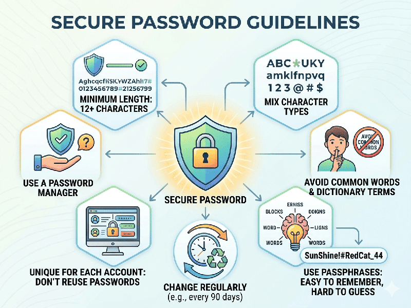 Secure Password Guidelines