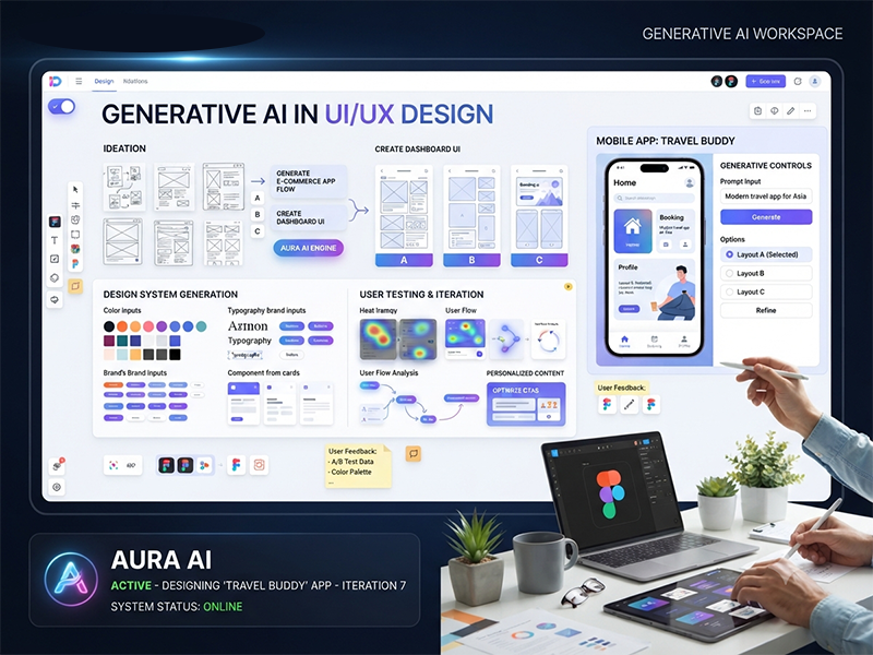 Generative AI in UI/UX Design