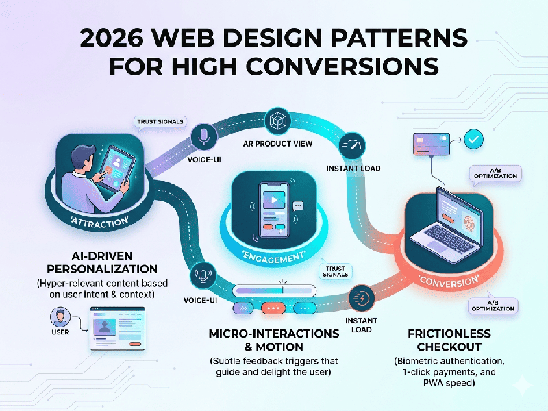 2026 Web Design Patterns for High Conversions