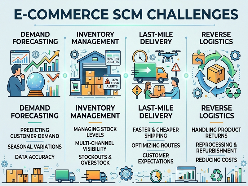 E-commerce SCM Challenges