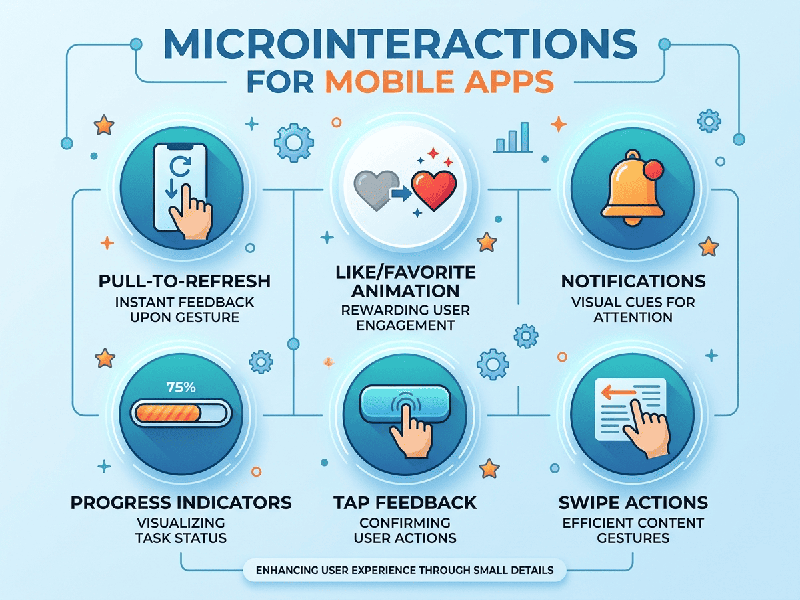 Microinteractions for Mobile Apps