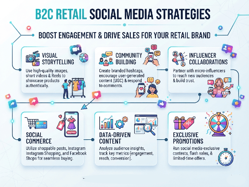 B2C Retail Social Media Strategies
