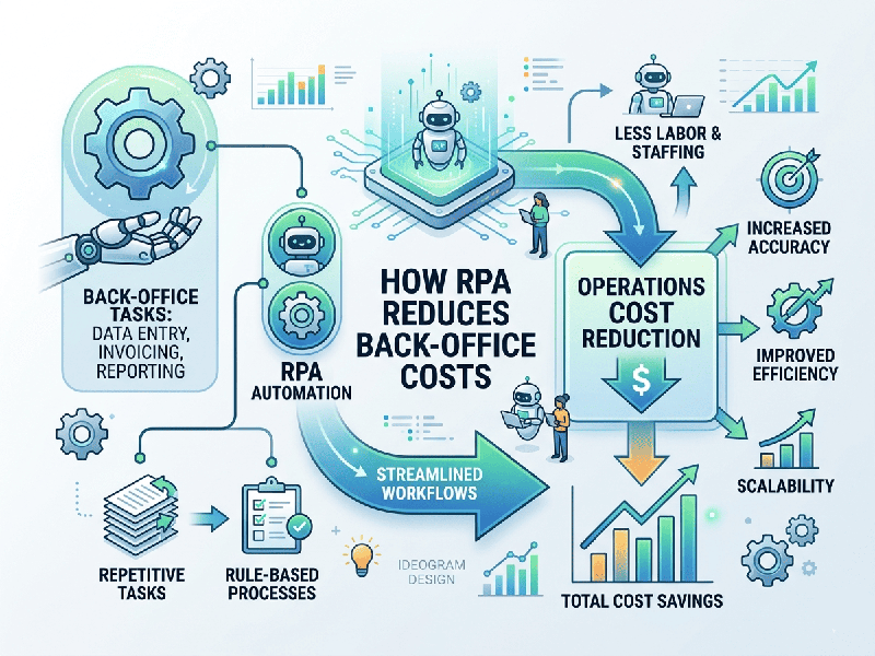 How RPA Reduces Back-Office Operations Costs