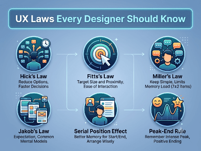UX Laws Every Designer Should Know