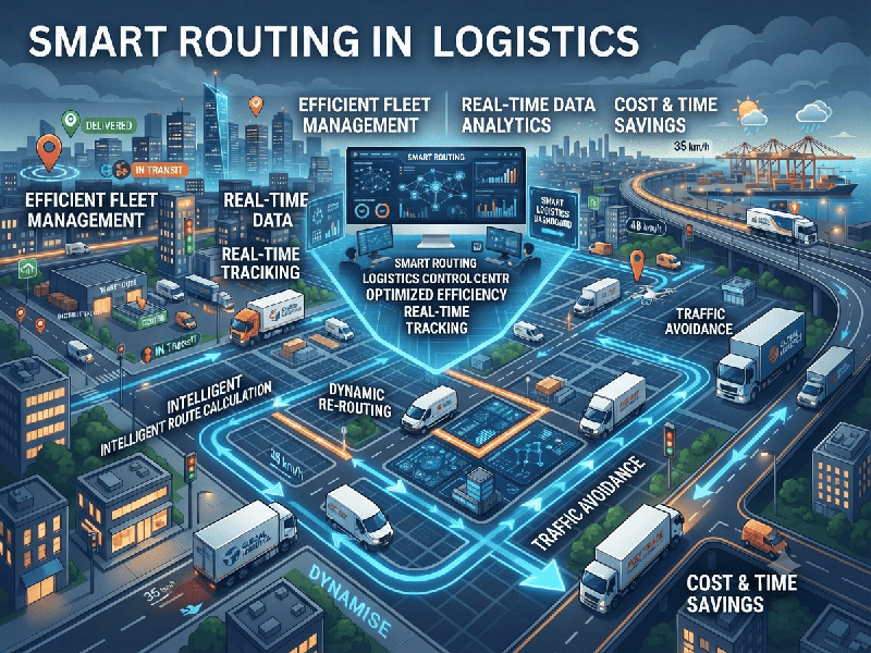 Smart Routing in Logistics
