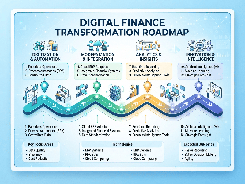Digital Finance Transformation Roadmap
