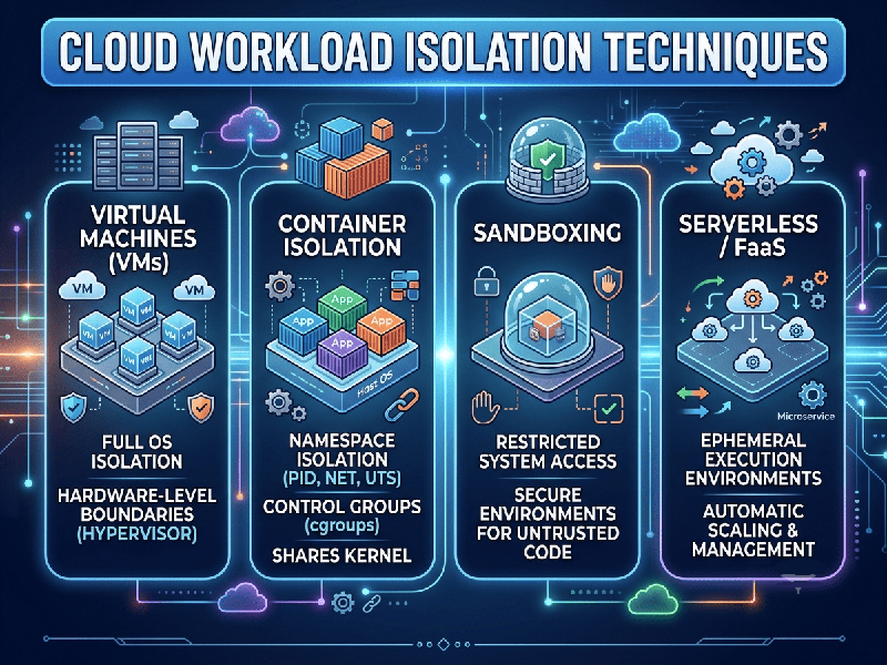 Cloud Workload Isolation Techniques