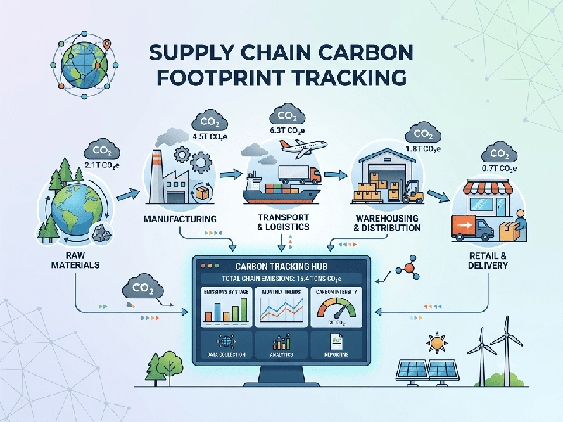 Supply Chain Carbon Footprint Tracking