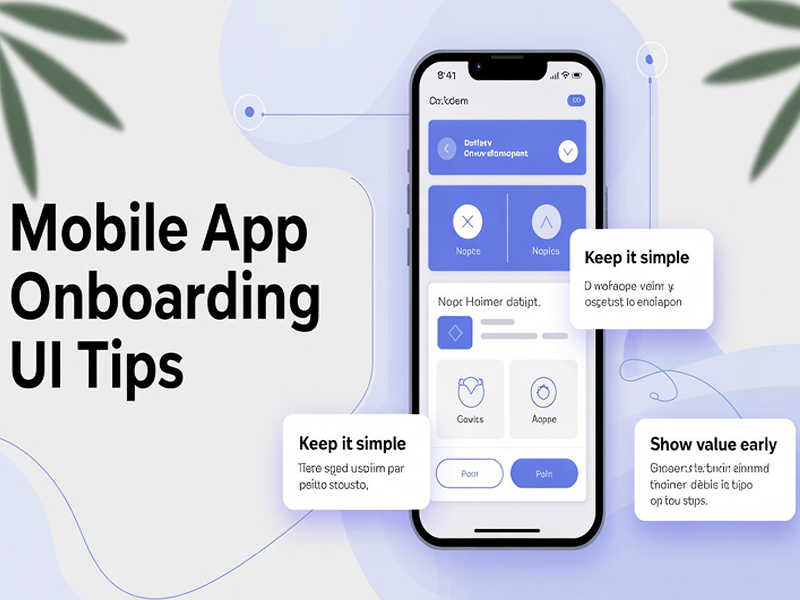 Mobile App Onboarding UI Tips