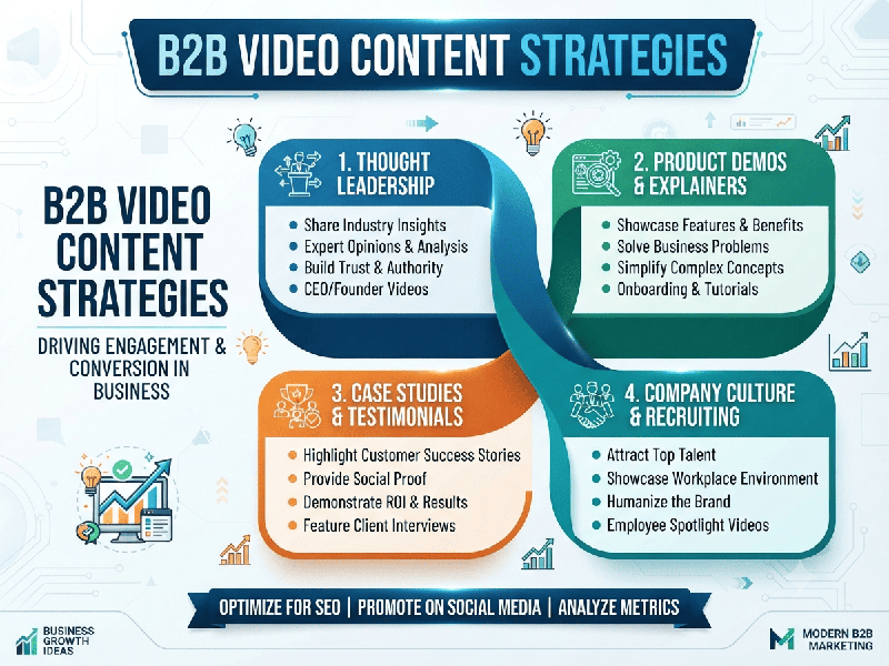 B2B Video Content Strategies