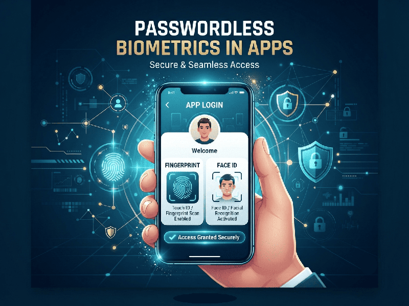 Passwordless Biometrics in Apps
