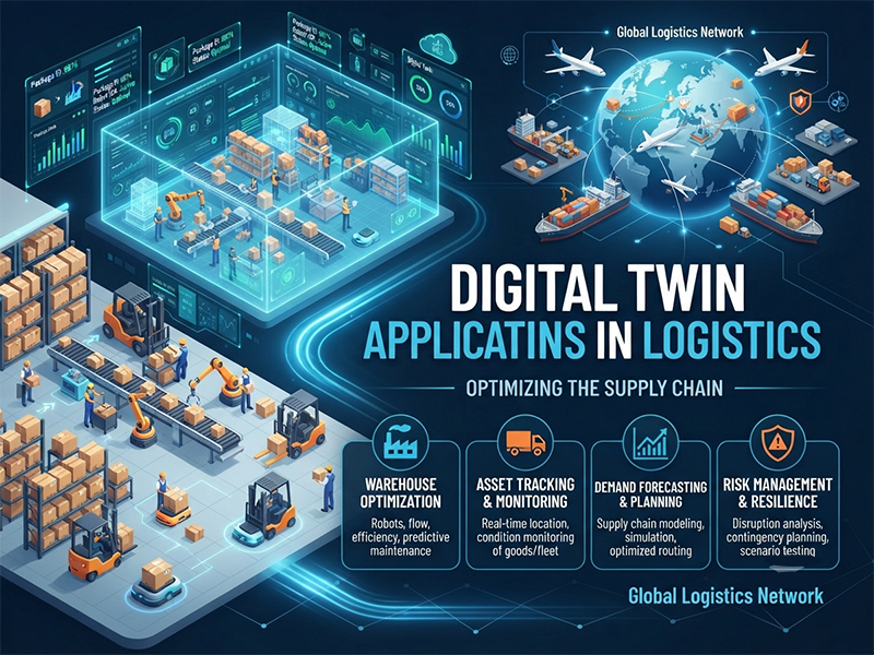 Digital Twin Applications in Logistics