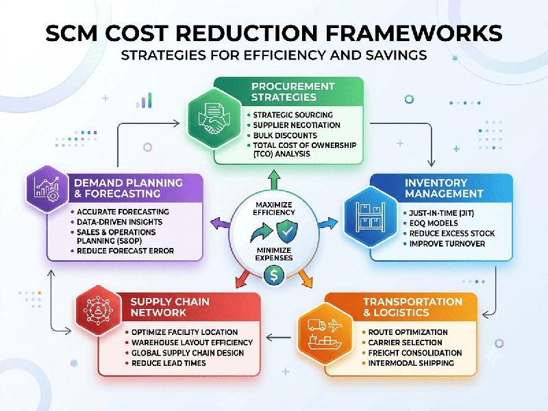 SCM Cost Reduction Frameworks