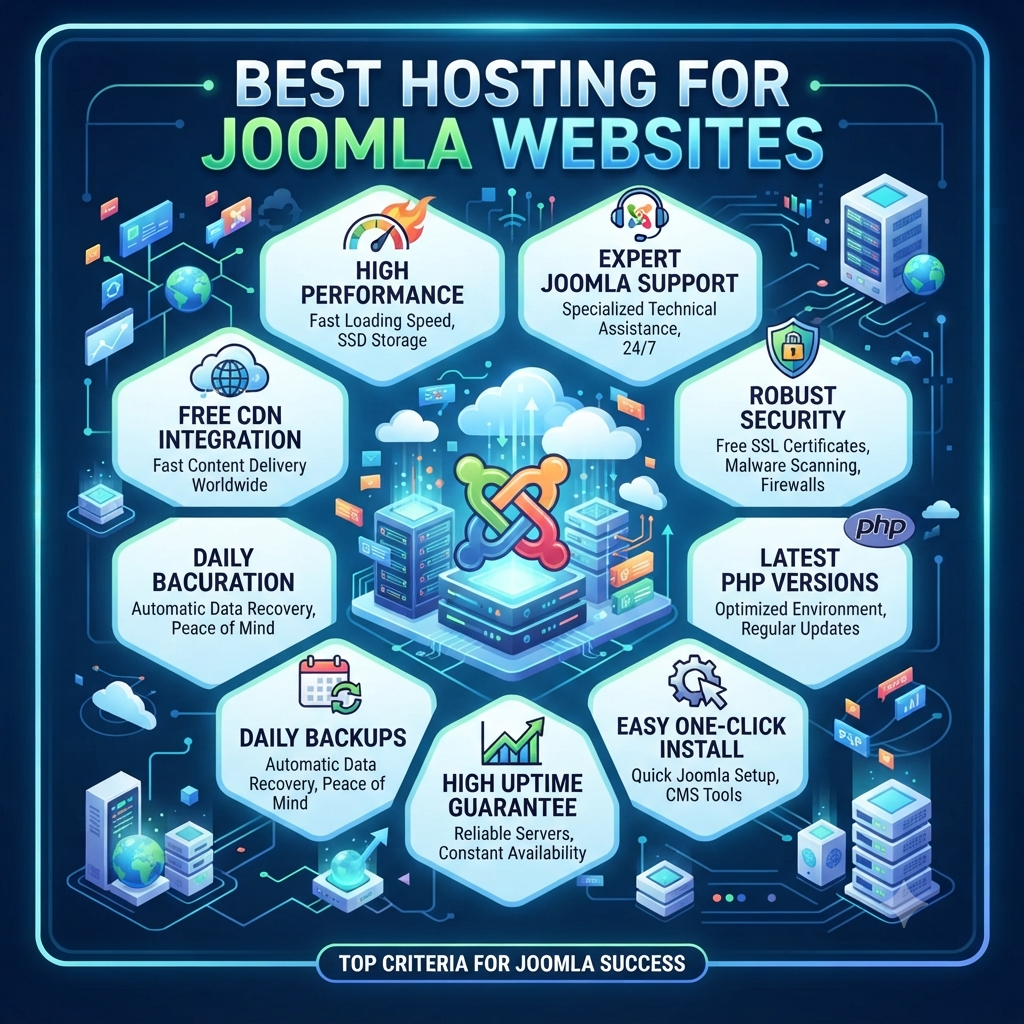 Best Hosting for Joomla Websites
