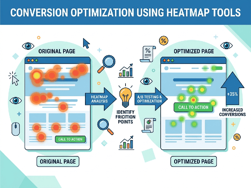 Conversion Optimization Using Heatmap Tools