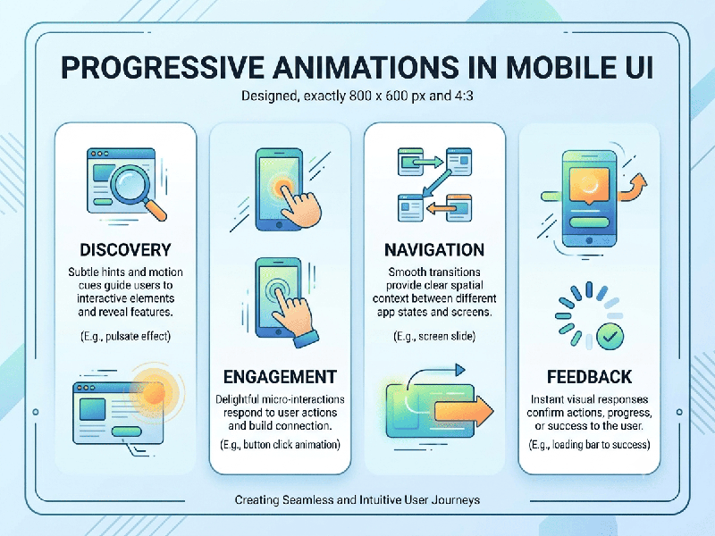 Progressive Animations in Mobile UI