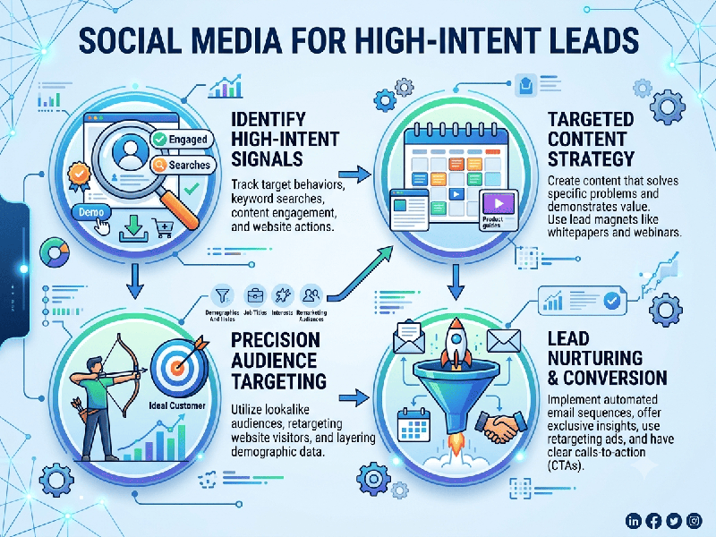 Social Media for High-Intent Leads