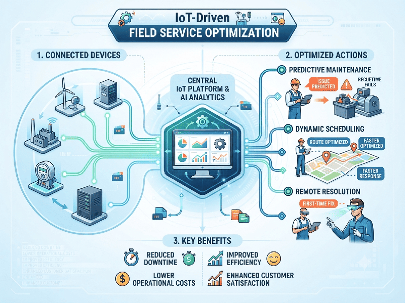IoT-Driven Field Service Optimization