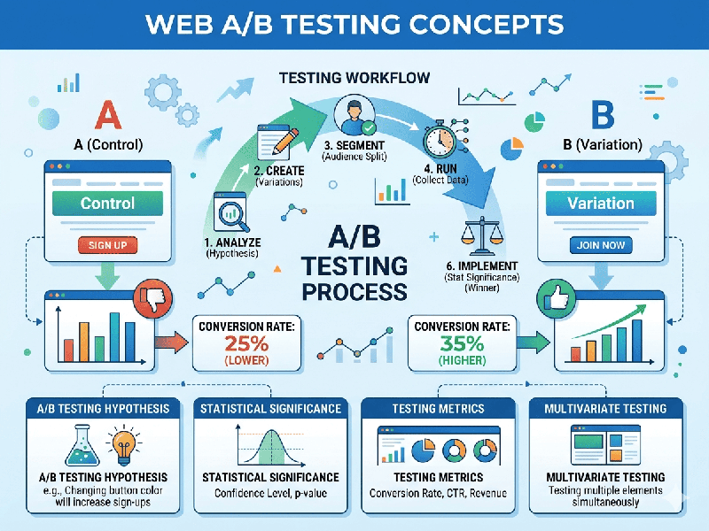 Web A/B Testing Concepts