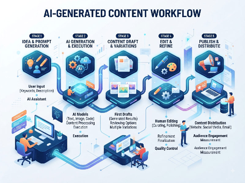 AI-Generated Content Workflows