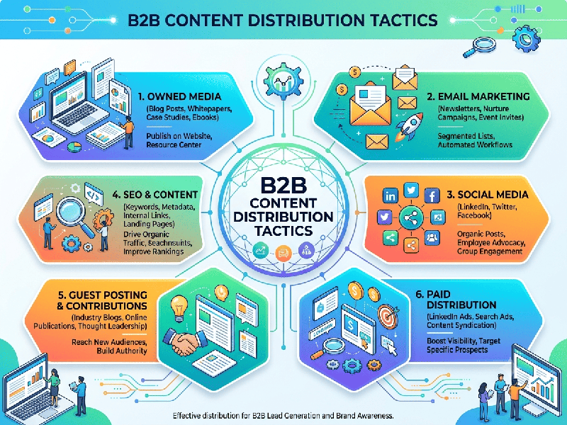 B2B Content Distribution Tactics