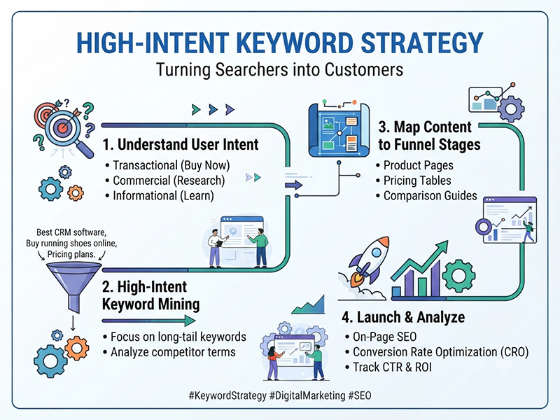 High-Intent Keyword Strategy