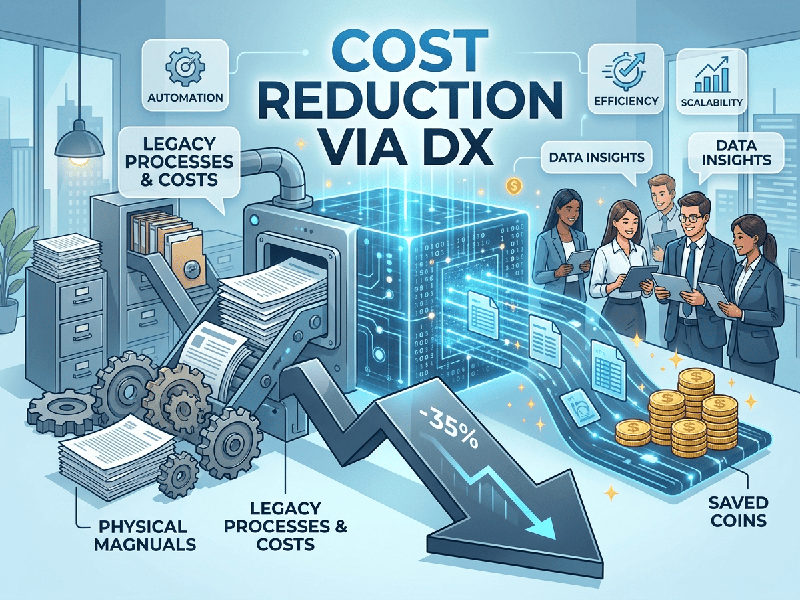 Cost Reduction via DX